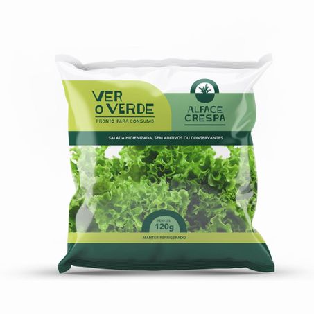 Feira Alface Crespa Ver O Verde 120g