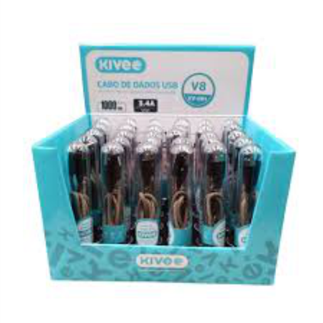 CABO DE DADOS USB KIVE 3.1A V8