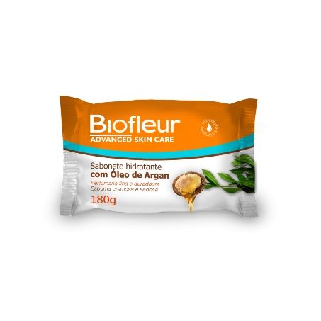 Sabonete Biofleur Óleo de Argan Embalagem 180G