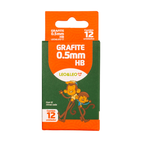 Grafite leo & leo 0.5 c/12un
