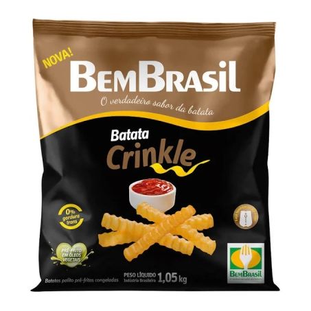 Batata bem brasil crinkle 1.05kg