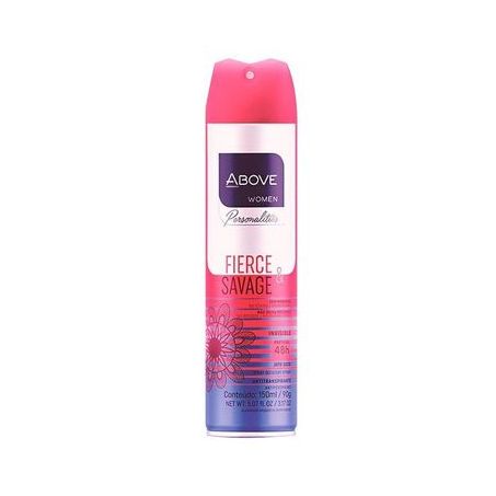 Desodorante aero feminino fierce above 150ml