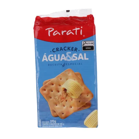BISCOITO PARATI ÁGUA E SAL 370G