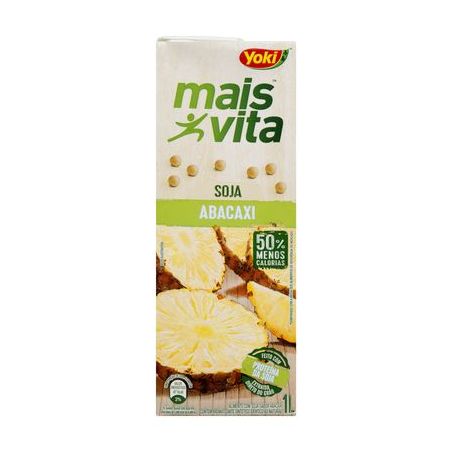 SUCO YOKI SOJA MAIS VITA ABACAXI 1L