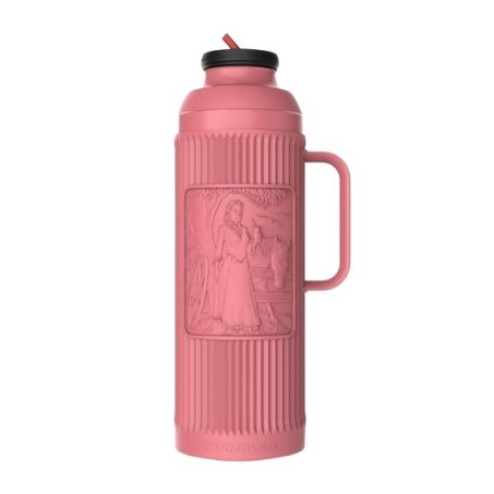 Garrafa térmica termolar chimarrita pampeana prenda rosa 1l