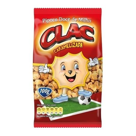 PIPOCA CARAMELIZADA CLAC 100G