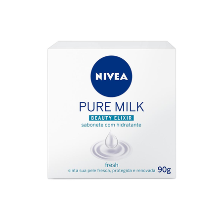 Sabonete Nivea 90g - Pure Milk - Fresh