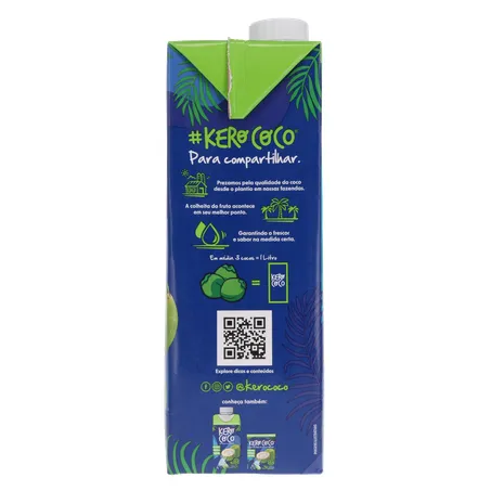 ÁGUA CÔCO KERO COCO TP 1L 360-27