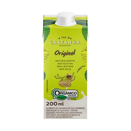 Alimento original tal da castanha 200ml