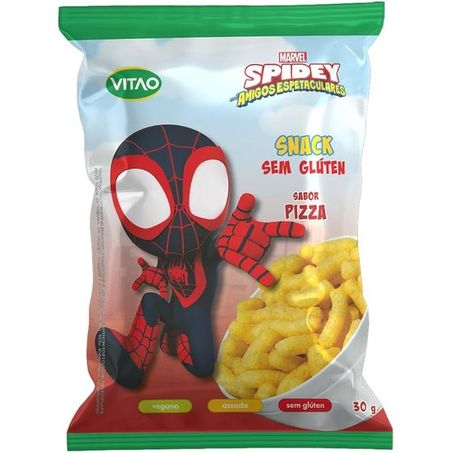 Snacks Vitao Disney 30g Sem Gluten Pizza