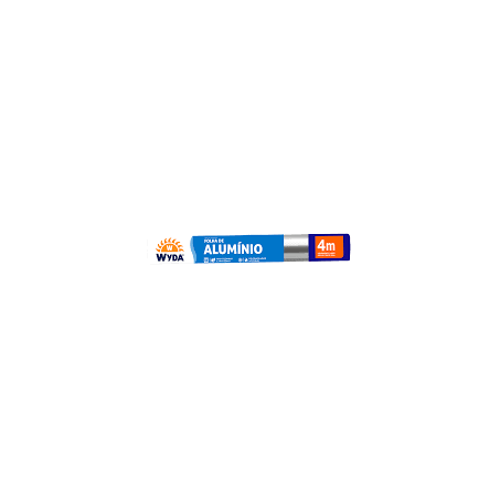 FOLHA ALUMINIO WIDA 4MX30CM (057251)