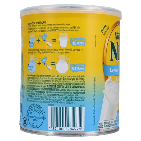 Leite Pó Nestlé Ninho Levinho Lata 350g 
  360-27