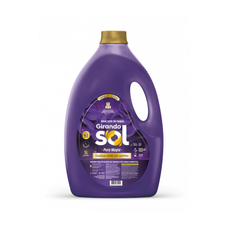 Amaciante girando sol 5l lilas