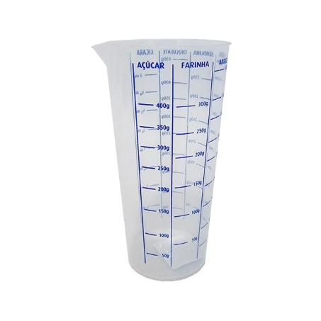 COPO MEDIDOR PLÁSTICO 500ML