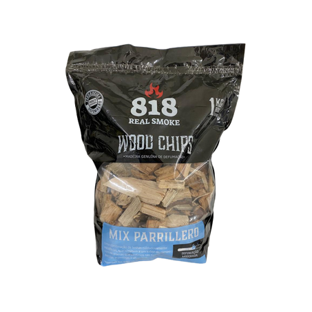 Lenha wood chips mix parrilheiro 1kg