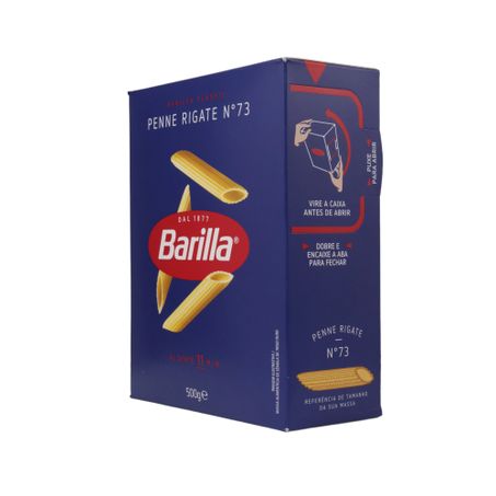 Macarrão Grano Duro Barilla Curto Pene Rigate 73 500g 360-9