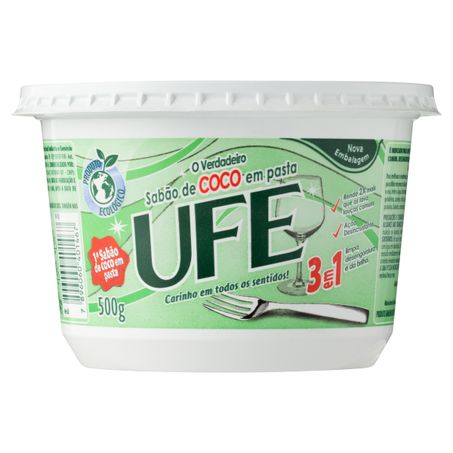 SABÃO EM PASTA UFE COCO 3 EM 1