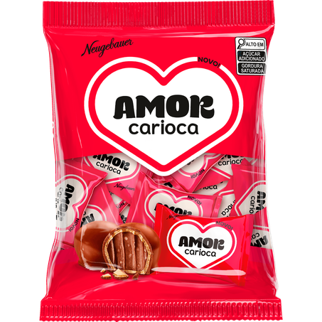 Bombons neugebauer 500g amor carioca