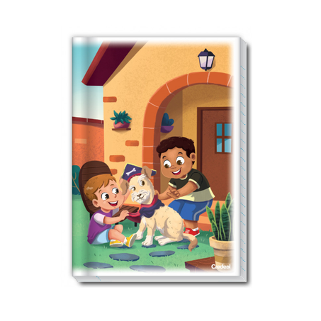 CADERNO BROCHURA 1/4 TURMA DA LALA 96 FOLHAS 360-1