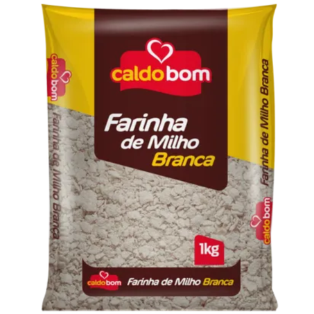 Farinha milho caldo bom 500g biju branca