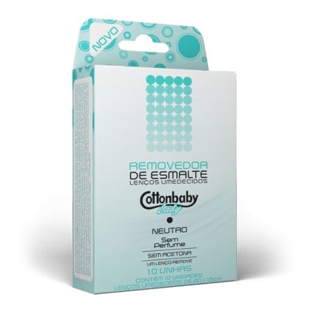 Removedor esmalte cottonbaby neutro