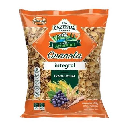 DA FAZENDA GRANOLA TRADICIONAL 500G