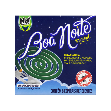 REPELENTE ESPIRAL ORIGINAL MAT INSET BOA NOITE
