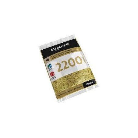 ELÁSTICO AMARELO MERCUR Nº18 C/2200UN