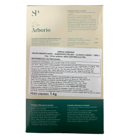 Arroz Arborio Rizo Italiano 1kg