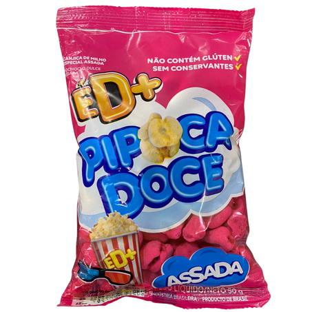 Pipoca doce ed+ 50g assada