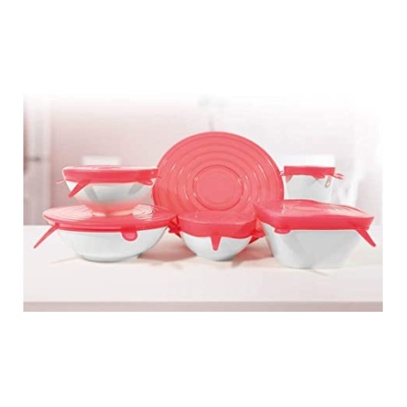 Tampa de silicone yangzi com 6 unidades