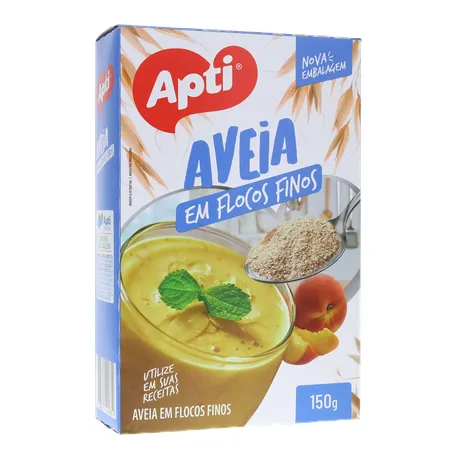 Aveia Apti Flocos Finos Caixa 150g 
  360-34