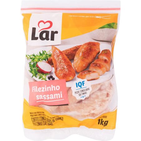 LAR FILEZINHO DE FRANGO SASSAMI PCT 1 KG          