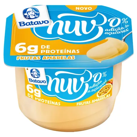 Nuv Iogurte Batavo 100g  Zero Acucar Calda Frutas Amarelas