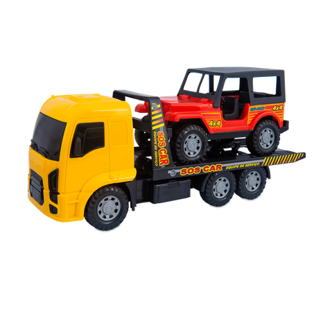 Carrinho caminhão plataforma diverplas 884