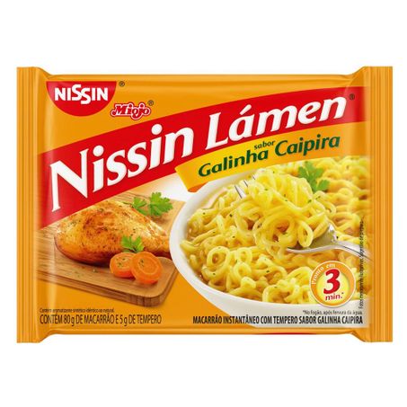MACARRAO NISSIN LAMEN INSTANT GALI CAI 85G