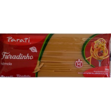 MASSA PARATI  FURADINHO 750G (103703)