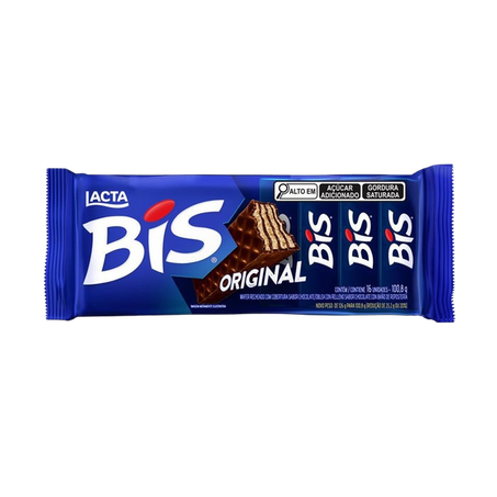 LACTA BIS CHOC PRETO 100,8G