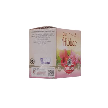 Chá de Hibisco Chileno Caixa com 10un - 10gr 360-20