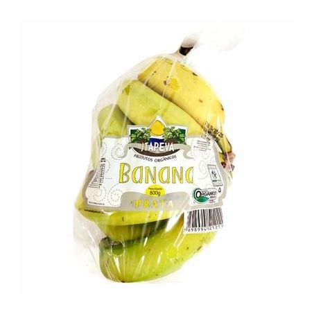 Banana prata organica itapeva 800g