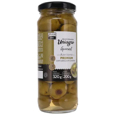 Azeitona uniagro c-c premium vd200g 360-33