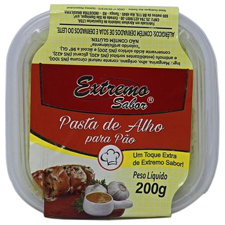 ALHO EM PASTA EXTREMO SABOR TRADICIONAL 200G