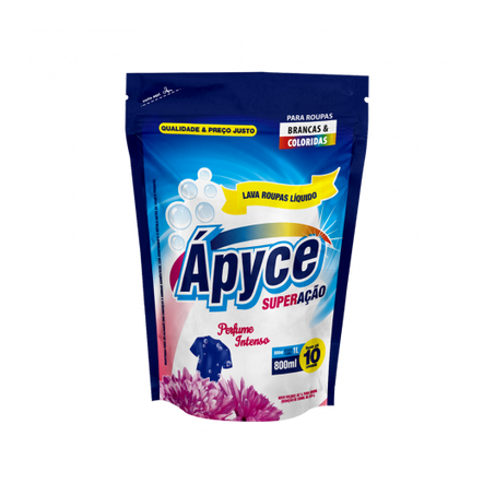 LAVA ROUPAS LIQ. APYCE 800ML SACHE AZUL