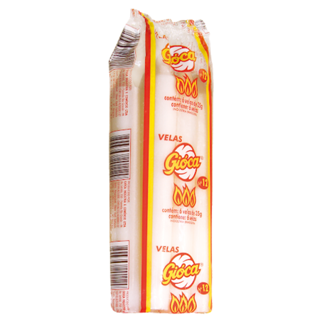 Vela gioca n12 branca 6un