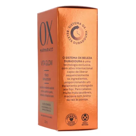 Tônico Capilar Fortalecedor Mari Maria Ox Vita Glow Frasco com 30Ml 360-7