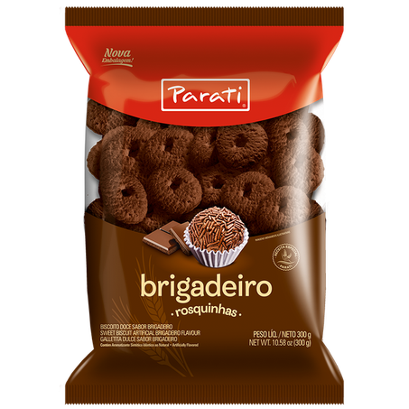 Biscoito rosca Parati brigadeiro 300g