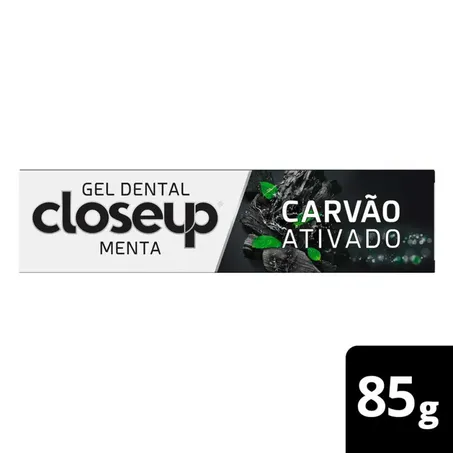 GEL DENTAL CLOSEUP CARVAO ATIVADO MENTA 85G (099733)