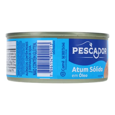 ATUM PESCADOR SÓLIDO ÓLEO 140G 360-21