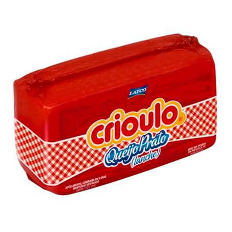 Queijo Crioulo Prato Lanche Kg