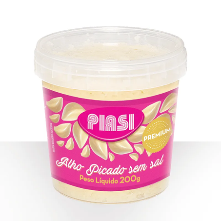 ALHO PICADO PIASI S/SAL 200G